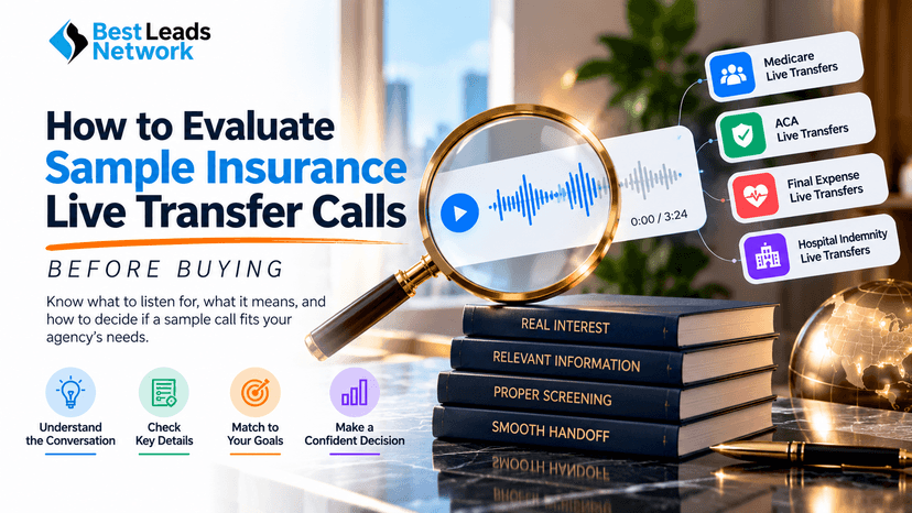 How to Evaluate Sample Insurance Live Transfer Calls Before Buying